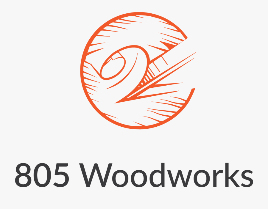 Logo Design By Sunflash For 805 Woodworks - Circle, Transparent Clipart