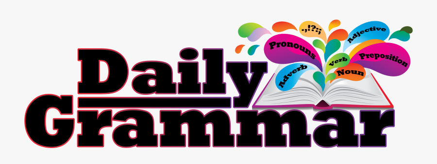 English Grammar Clipart, Transparent Clipart