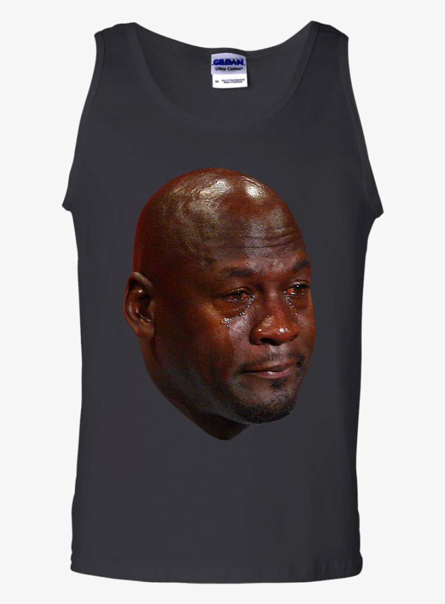 Crying Michael Jordan Png - Big Black Guy Crying, Transparent Clipart