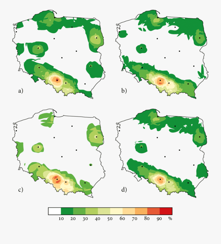 Cities Maps Filled In By: A) Only Women (47 Respondents), - Map, Transparent Clipart