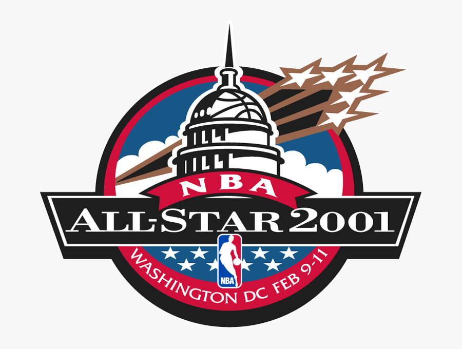 Transparent Capitol Dome Clipart - Nba All Star 2001 Logo, Transparent Clipart