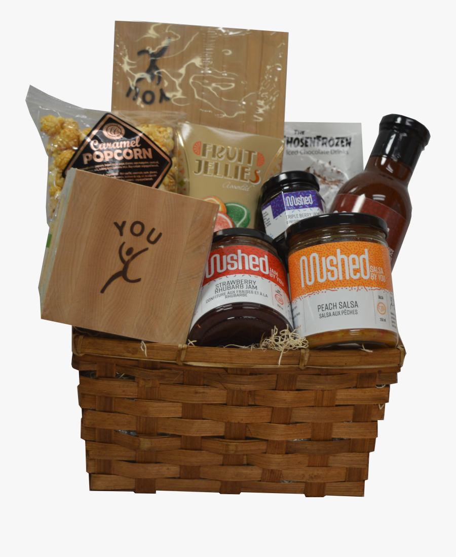 Gift Basket, Transparent Clipart