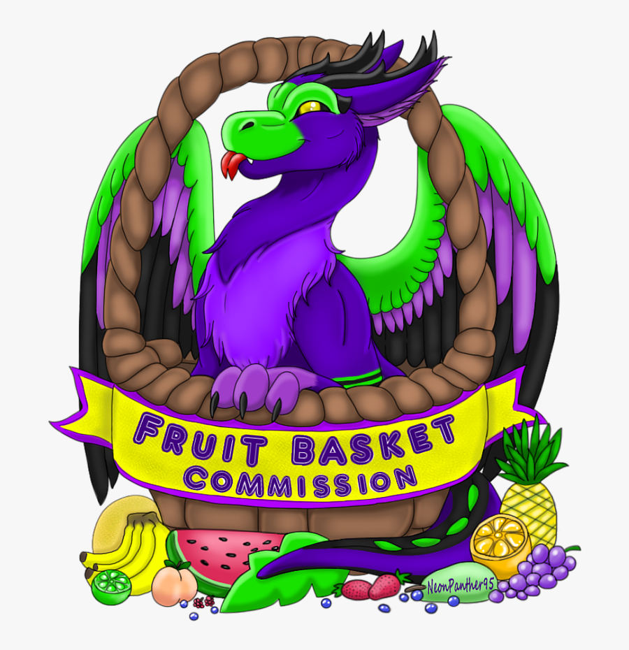 Fruitbasketcommissions Logo Edited Edite - Cartoon, Transparent Clipart
