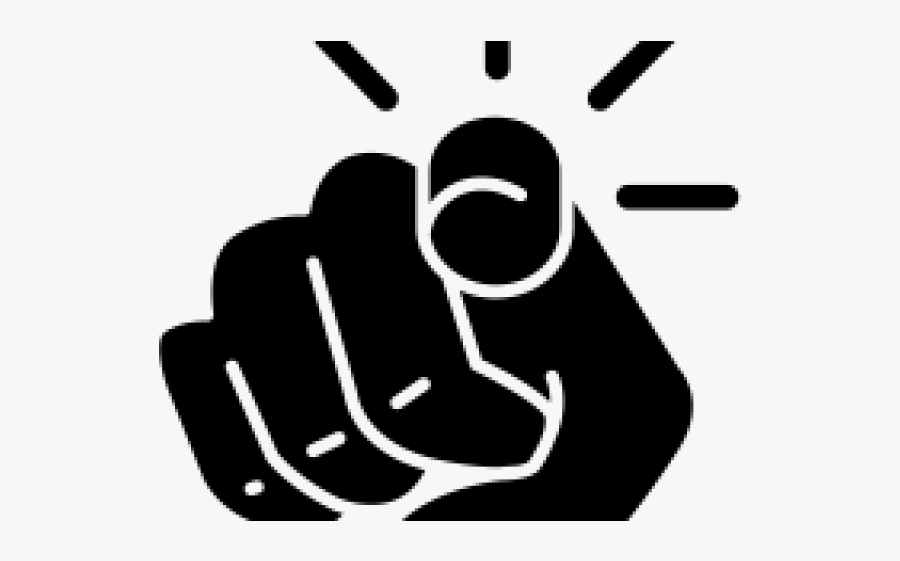 Pointing Finger Pictures - Icon, Transparent Clipart