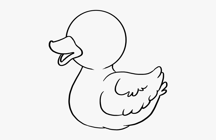 How To Draw Baby Duck, Transparent Clipart