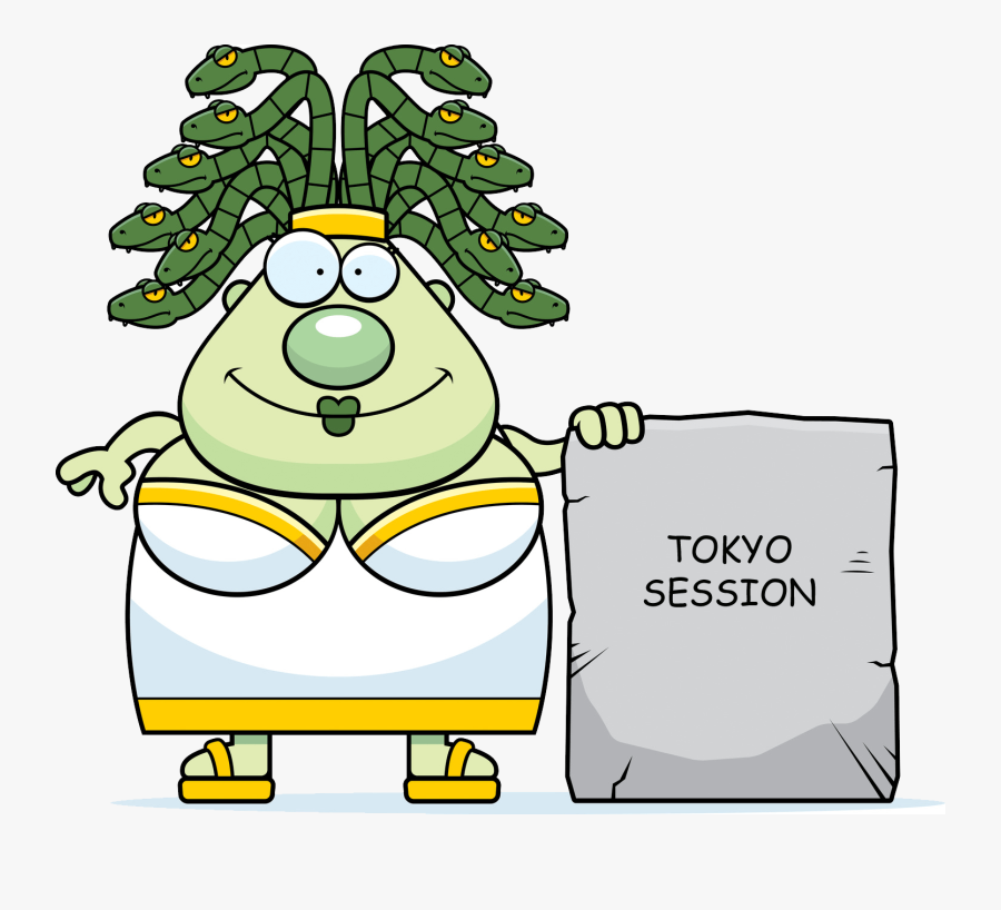 Quiet Forex Sessions - Medusa Persona, Transparent Clipart