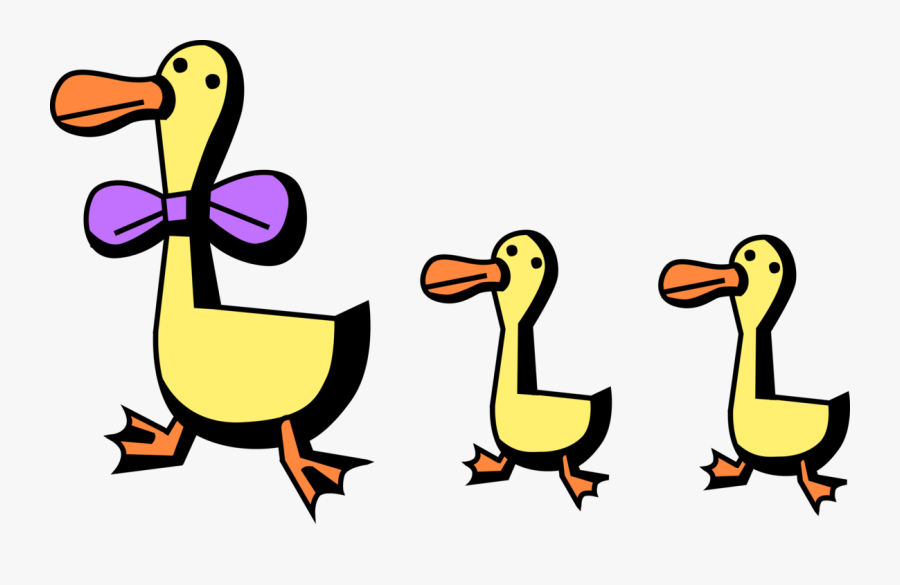 Ducks Clipart Duck Waddle - Clipart Easter Duck, Transparent Clipart