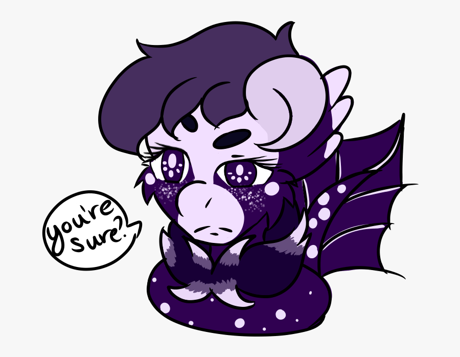 Cynder Confused [trade] - Cartoon, Transparent Clipart
