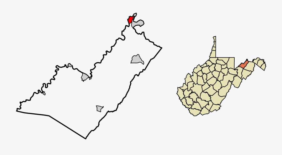 Map Of West Virginia, Transparent Clipart
