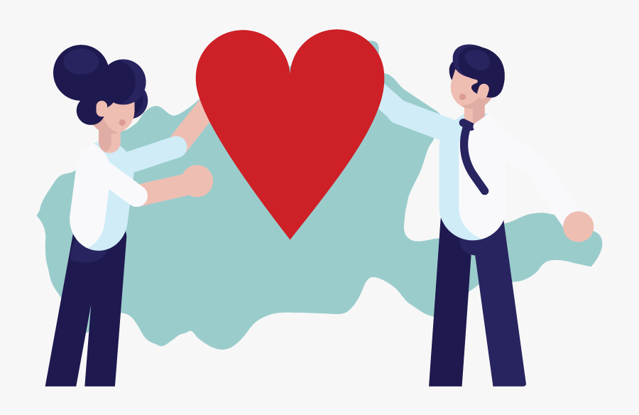 Two People Forming A Nonprofit In West Virginia - Nonprofit Organization, Transparent Clipart