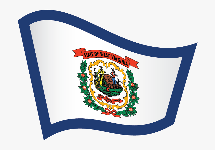 West Virginia State Flag, Transparent Clipart