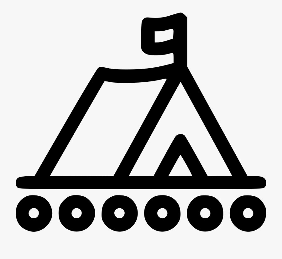 Raft Float Ship Tent Camp, Transparent Clipart