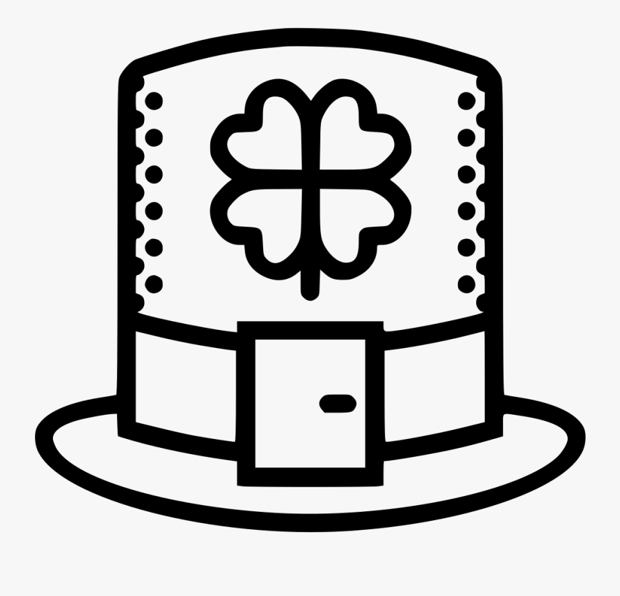 Hat Svg Leprechaun - Illustration, Transparent Clipart