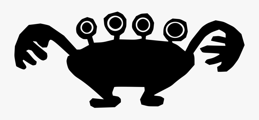 Chainsaw Clipart Silhouette - Silhouette Monster Clip Art, Transparent Clipart