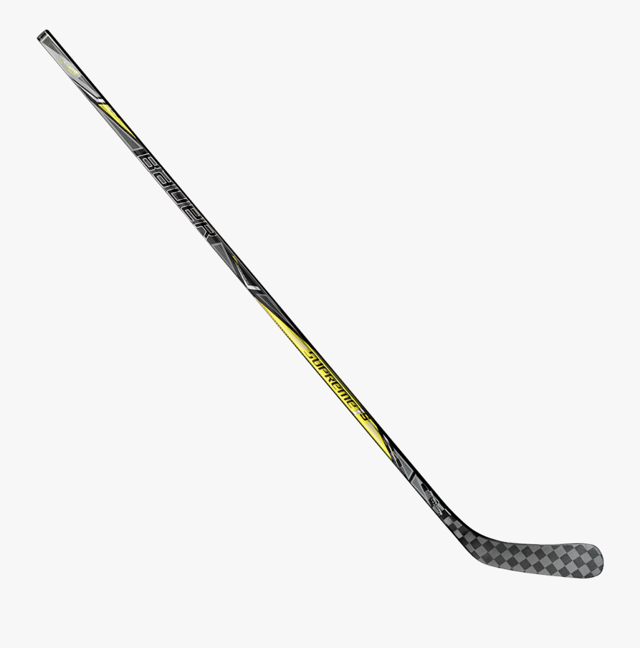 Clip Art Hockey Stick Black And White - New Bauer Supreme 1s Stick, Transparent Clipart