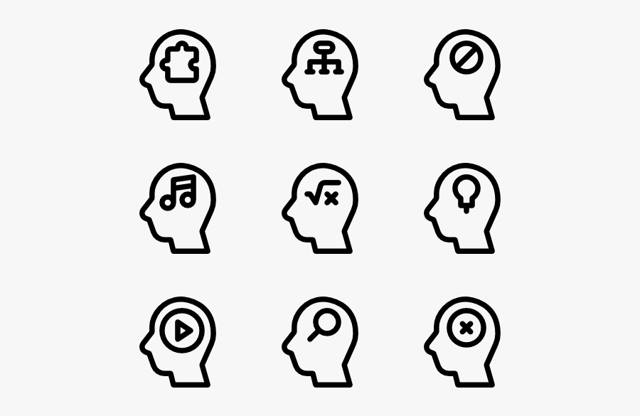 Human Mind - Jewelry Icon Png, Transparent Clipart