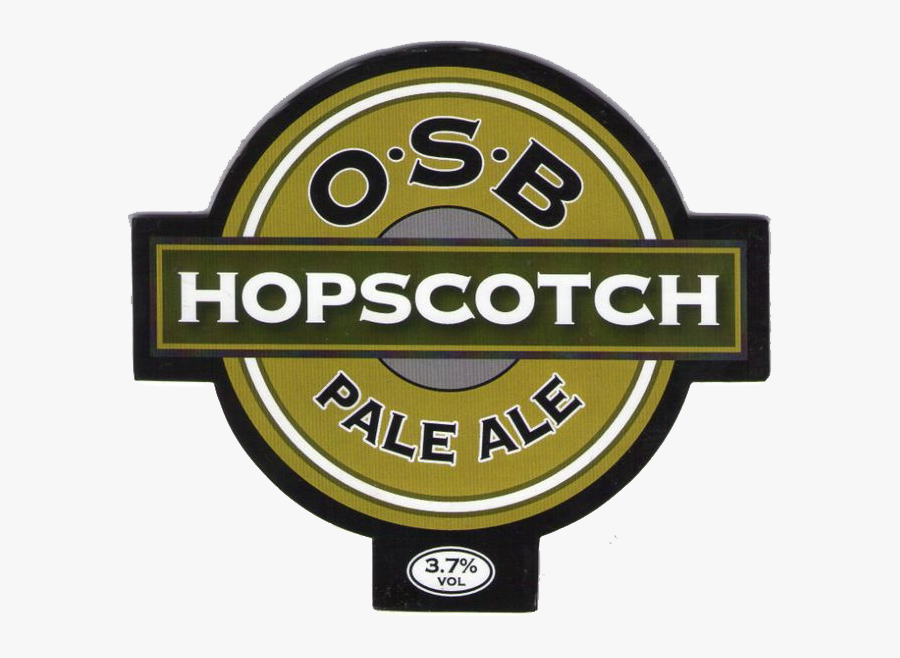 Old School Brewery Logo, Transparent Clipart