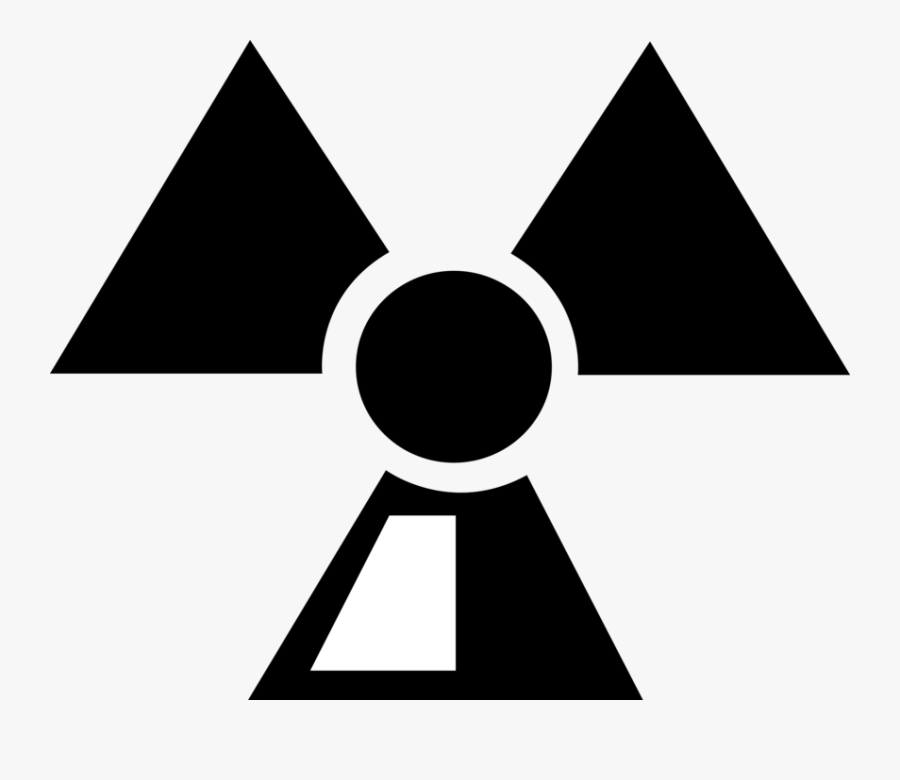 Vector Illustration Of Nuclear Fallout Radioactive - Icon Radiation, Transparent Clipart