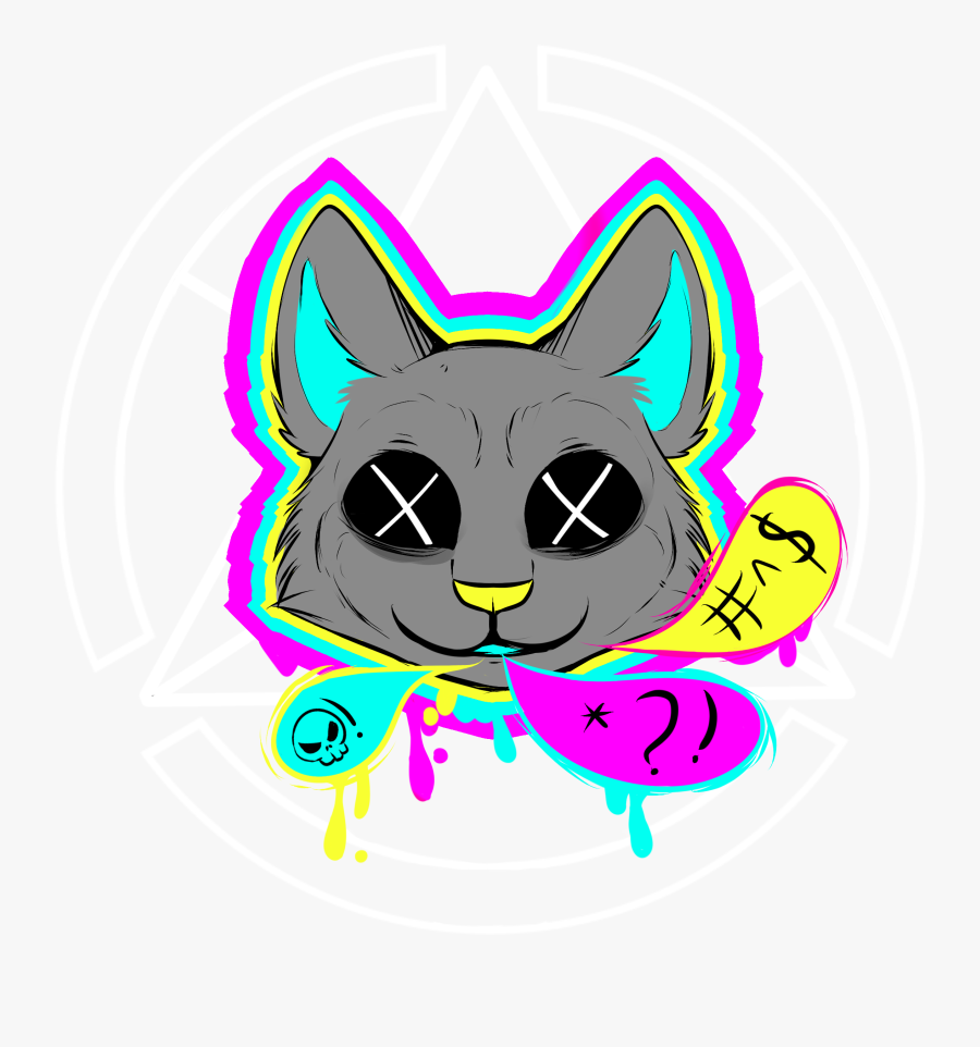 Cat Playing With Yarn, Transparent Clipart