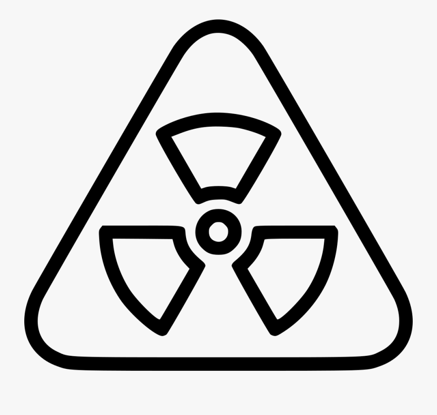 Radiation Toxic Hazard Biohazard Warning - Water Pollution Icon, Transparent Clipart