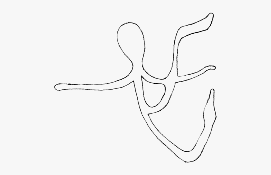 Socha - Line Art, Transparent Clipart