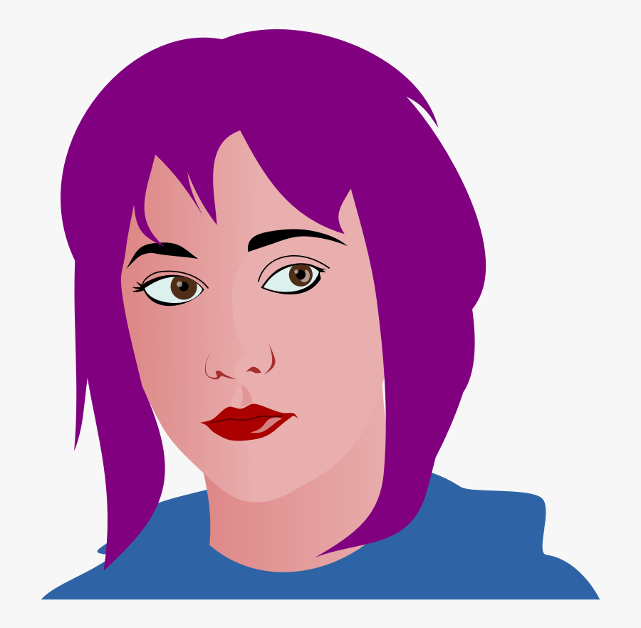 Plateau Clip Art - Monos Animados Con El Pelo Morado, Transparent Clipart