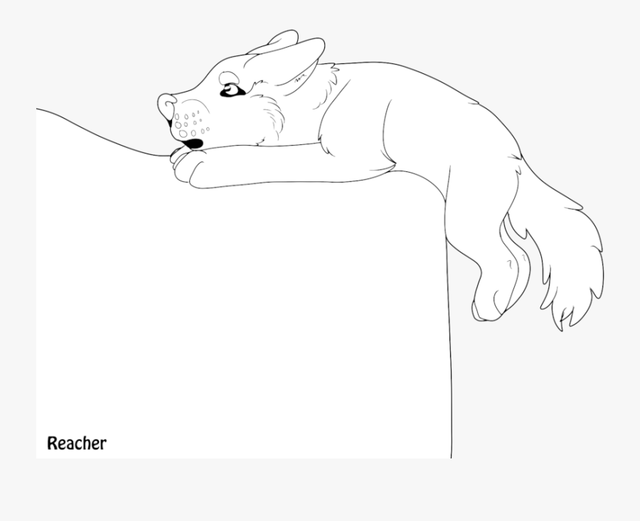 Drawn Cilff Cliff Line - Line Art, Transparent Clipart