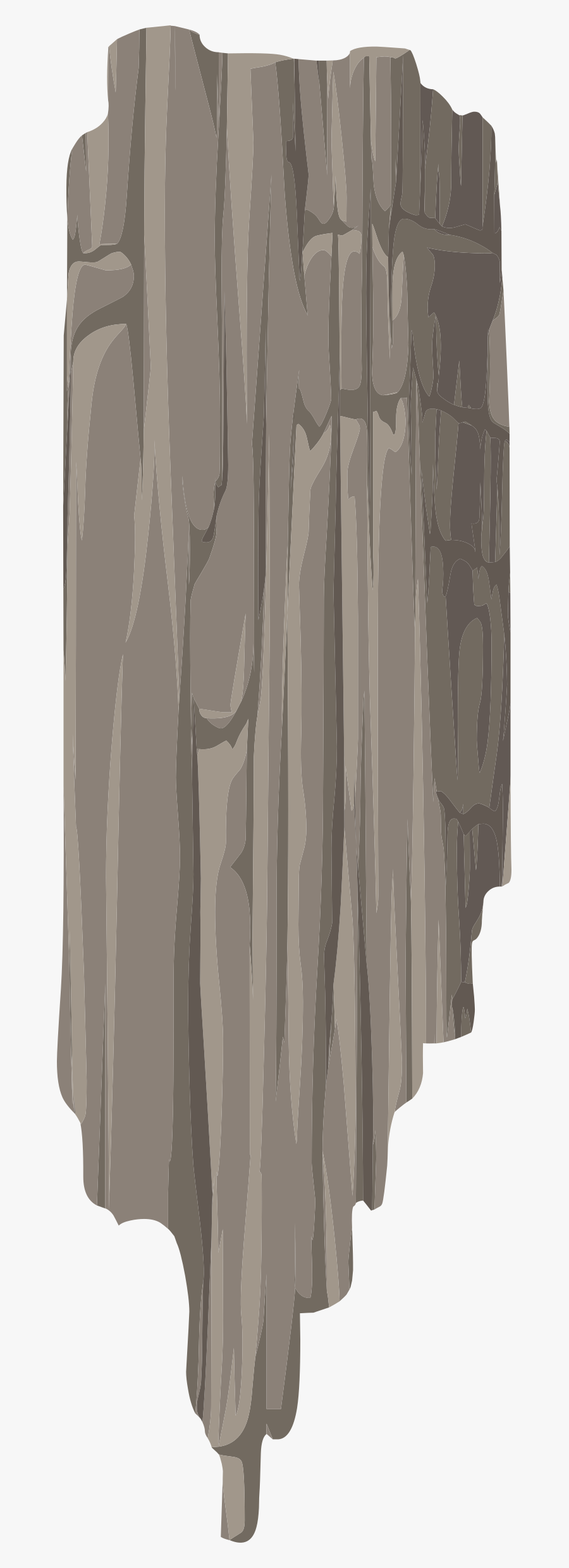 Alpine Landscape Cliff Side Shadow Long Mountaineering - Wood, Transparent Clipart