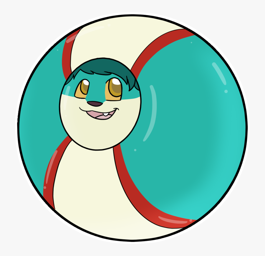 Beachball Aeron - Cartoon, Transparent Clipart