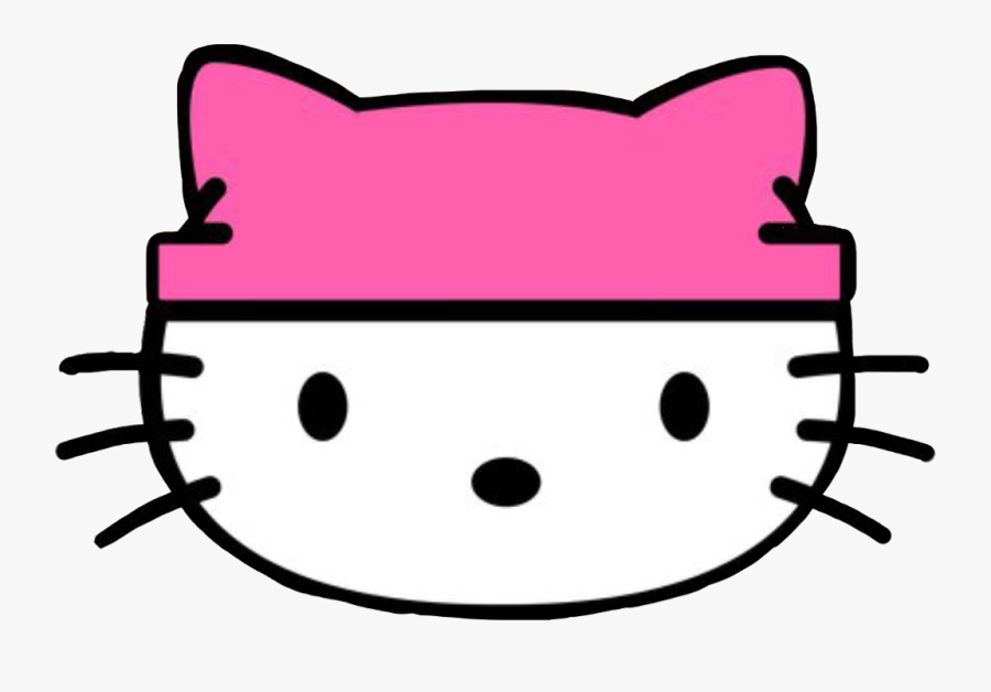 Pussyhat Hat Pinkhat Cathat Resist Womensmarch Nastywoman - Transparent Hello Kitty Png, Transparent Clipart
