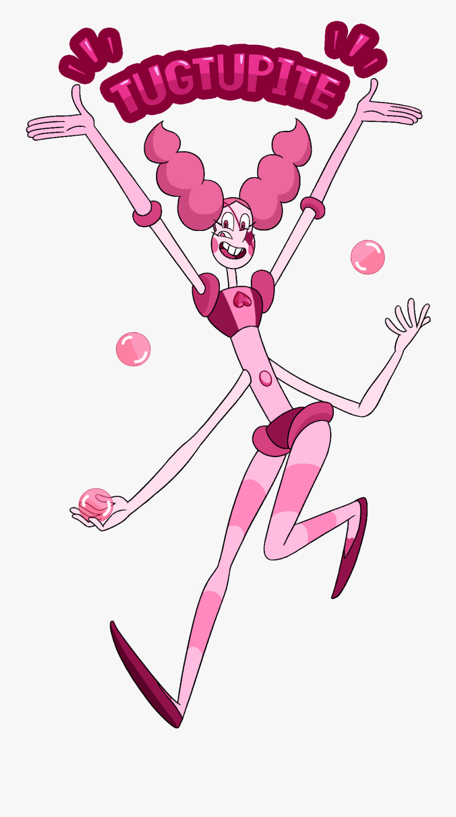 Steven Universe Pink Pearl And Spinel, Transparent Clipart