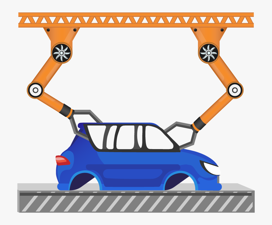 Ind-icon - Car Production Icon Png, Transparent Clipart