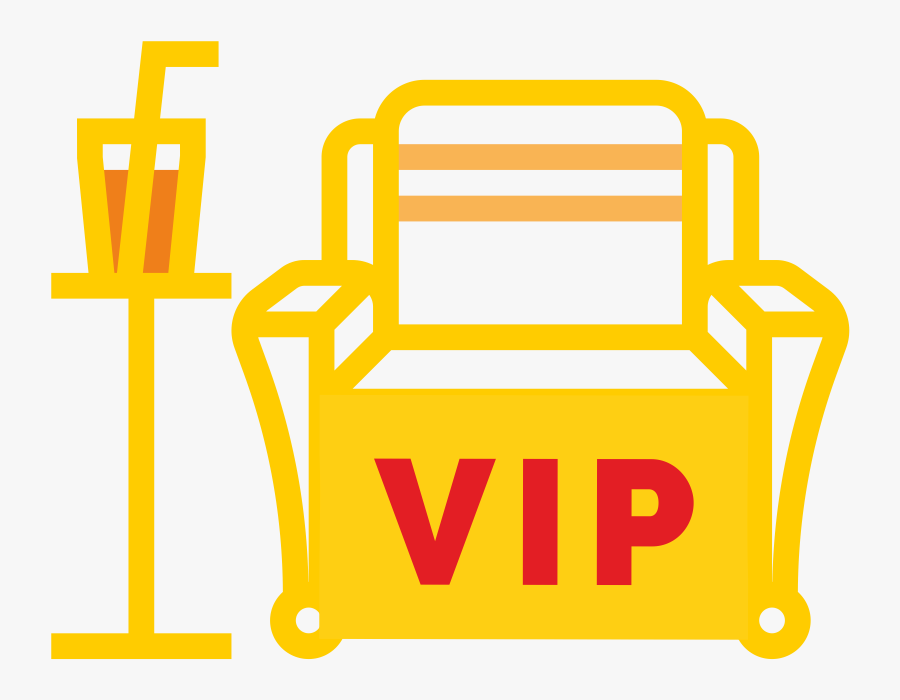 Null - Airport Lounge Flat Icon, Transparent Clipart