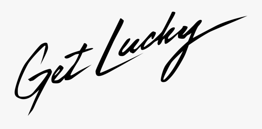 Get Lucky Clip Arts - Daft Punk Get Lucky Tattoo, Transparent Clipart