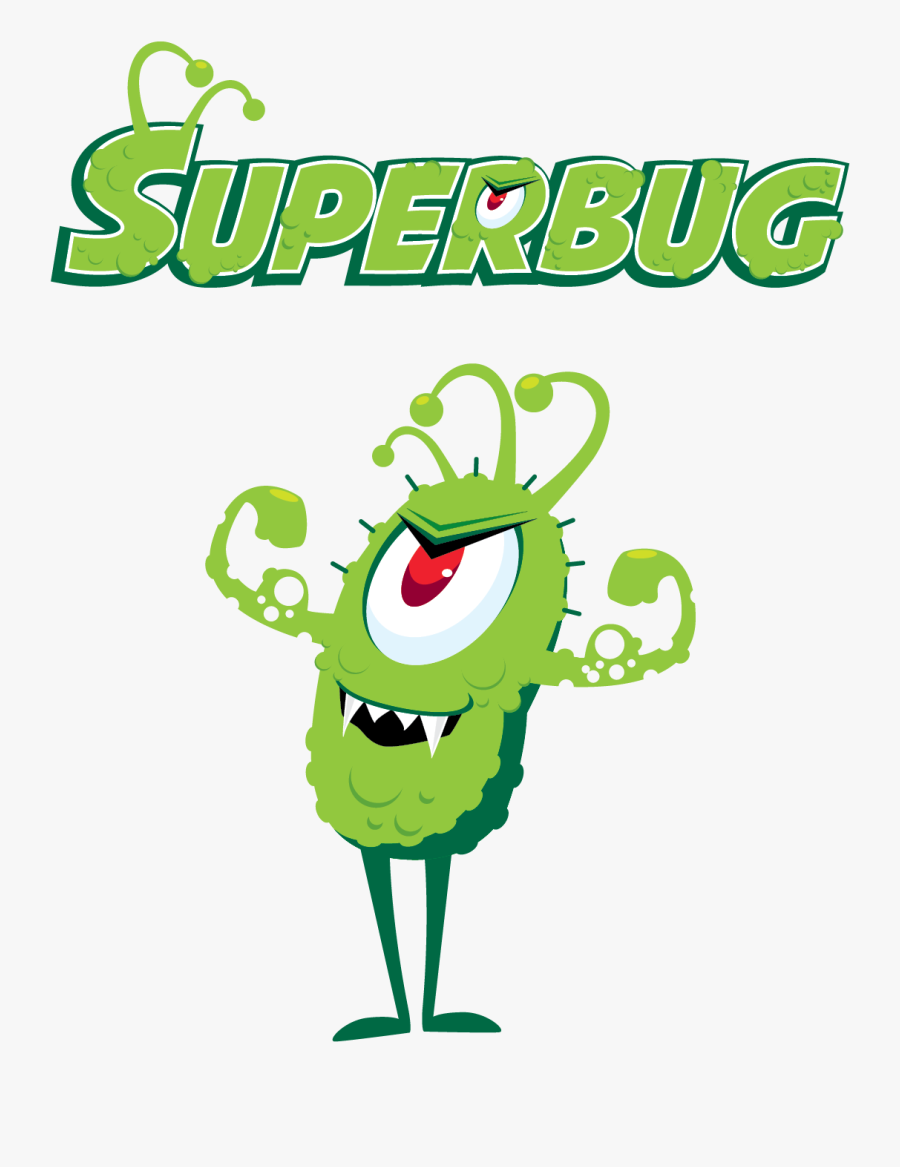 Superbug - Cartoon Superbug, Transparent Clipart