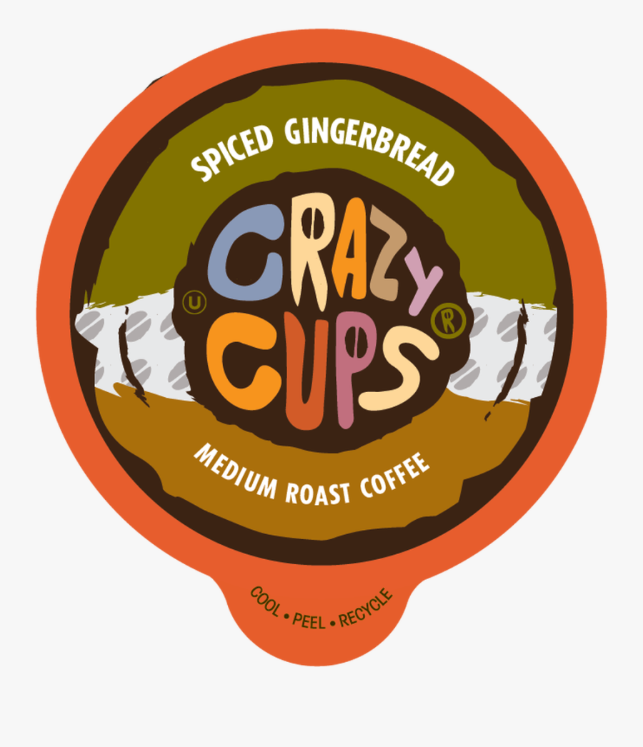 Crazy Cups Spiced Gingerbread Single Serve Cups - Circle, Transparent Clipart