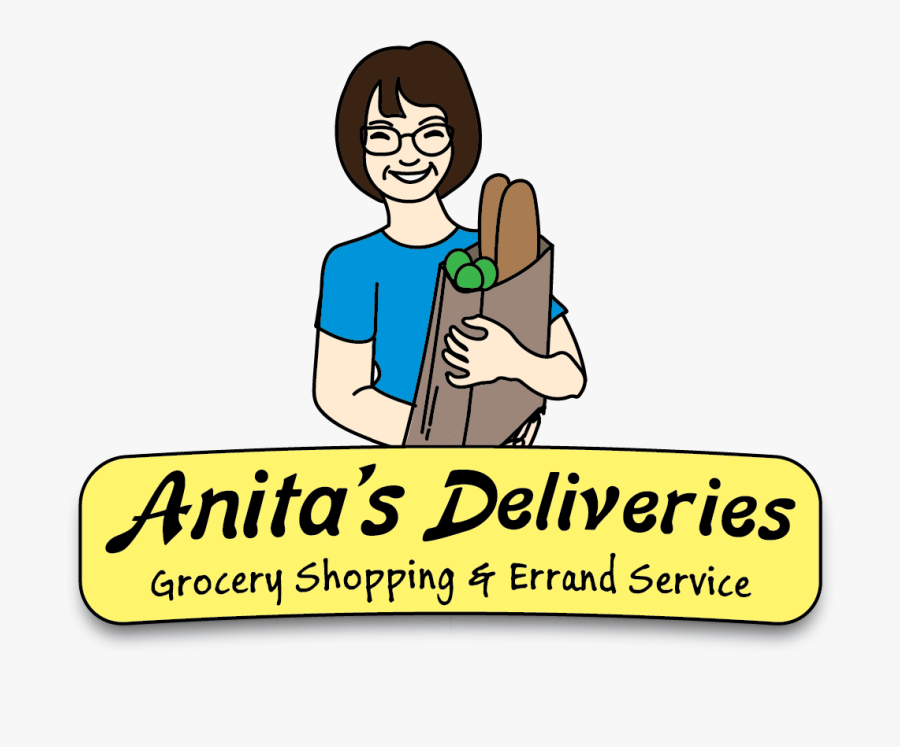 Anita"s Deliveries Logo - Services Personal Grocery Shopper, Transparent Clipart