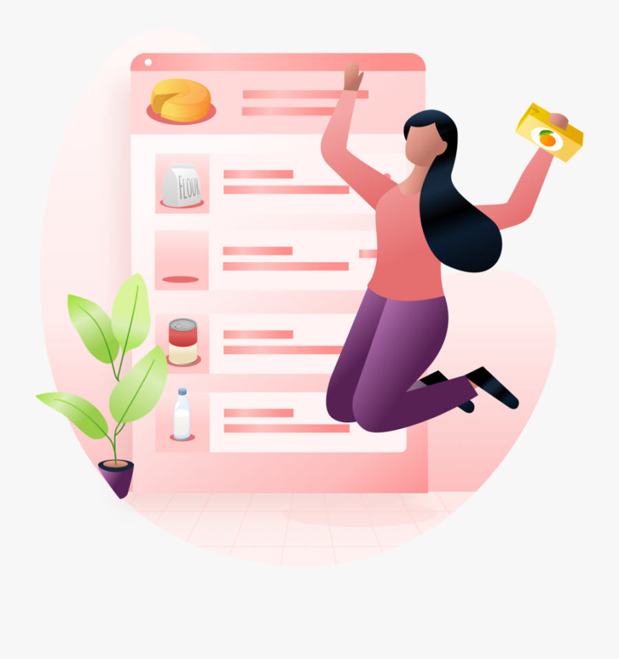 Largest Shoppable Recipe Network In The World - Jumping, Transparent Clipart