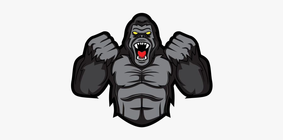 Angry Gorilla Png - Angry Gorilla Logo, Transparent Clipart