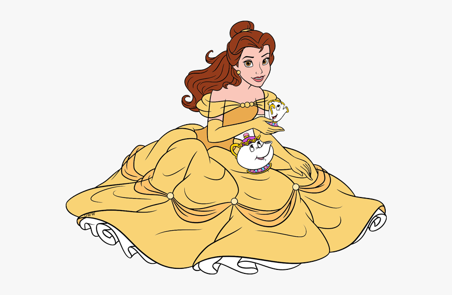 Transparent Belle Dress Clipart Beauty And The Beast Belle Sitting Free Transparent Clipart Clipartkey