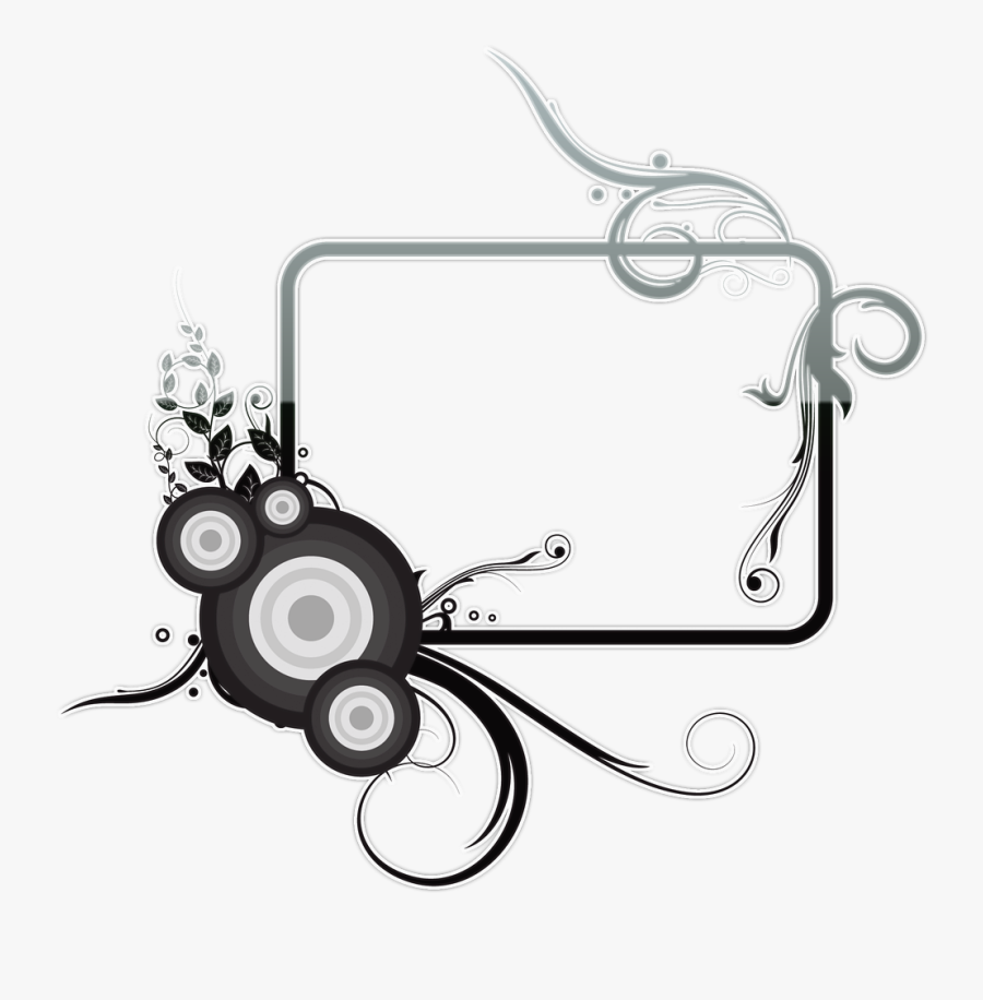 Vine Frame Border Free Picture - Illustration, Transparent Clipart