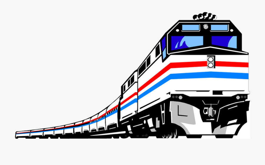 Train Rail Transport Track Art Mercedes Transprent - Rail Clip Art, Transparent Clipart