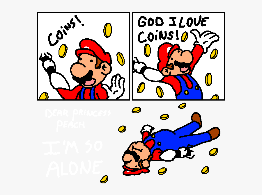 God Ilove 0 Mari0 Portal Super Mario World Mario Text, Transparent Clipart