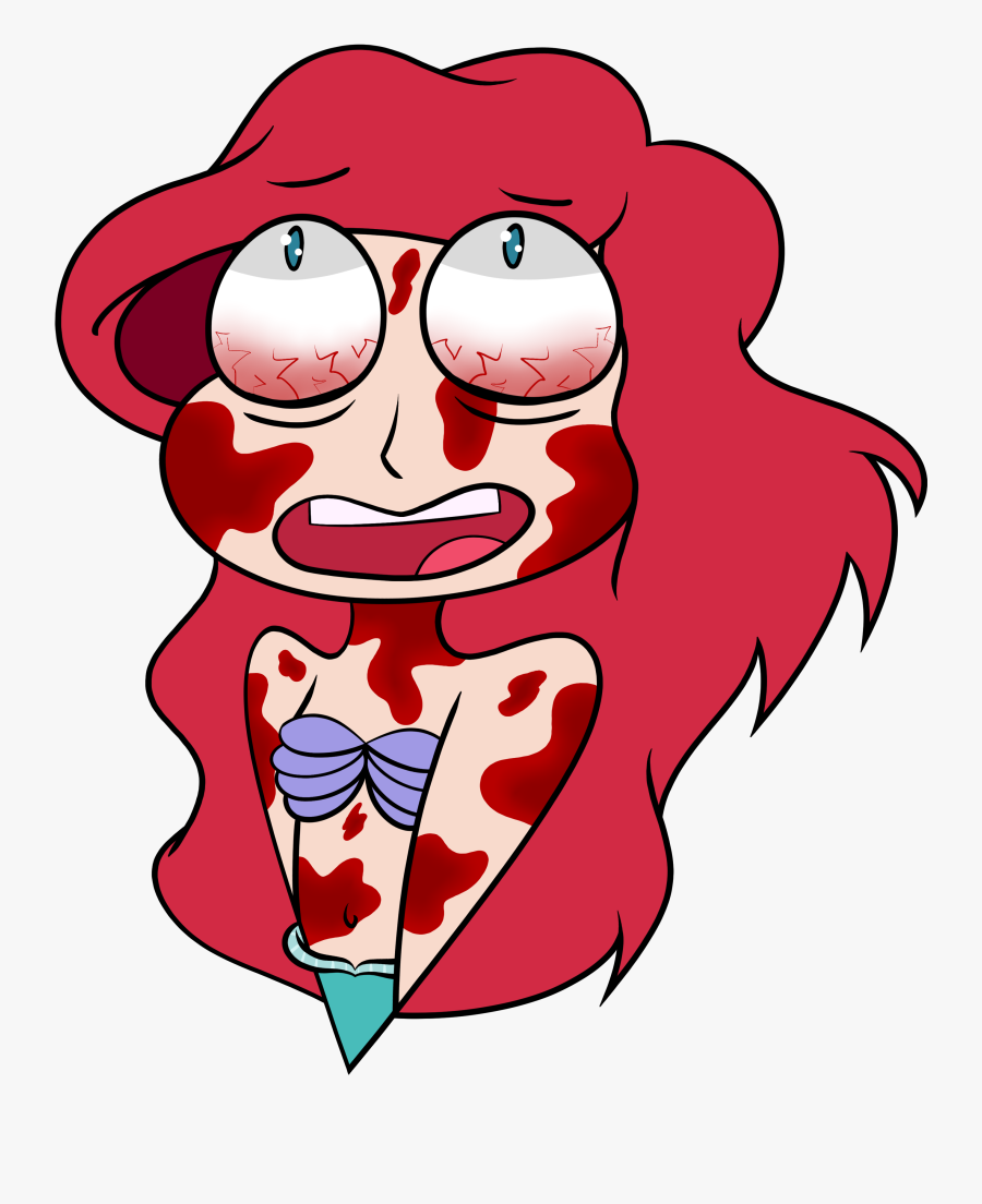 Bloody Ariel, Transparent Clipart