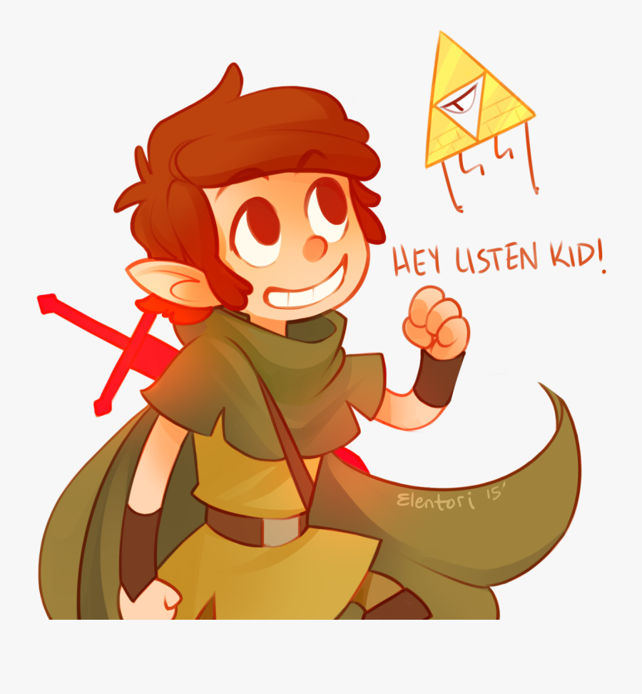It’s Dangerous To Go Alone - Bill X Dipper, Transparent Clipart