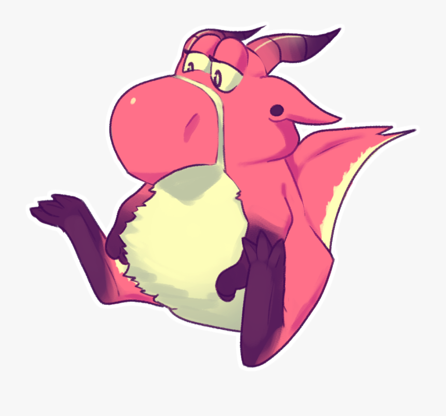 Fat Valentine - Cartoon, Transparent Clipart