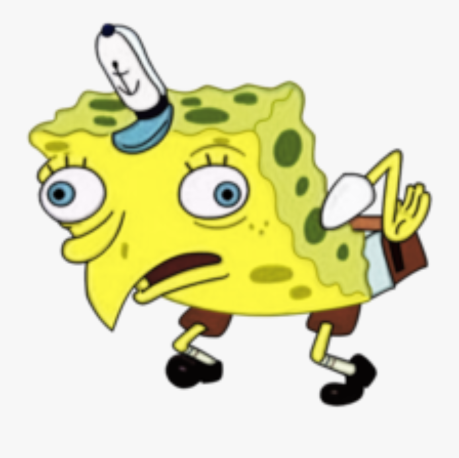 [​img] - Mocking Spongebob Transparent Background, Transparent Clipart