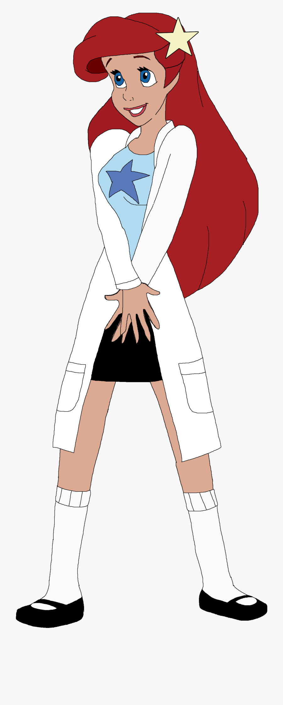 Ariel As Susan Test Without Glasses - Mary Cute Johnny Test, Transparent Clipart