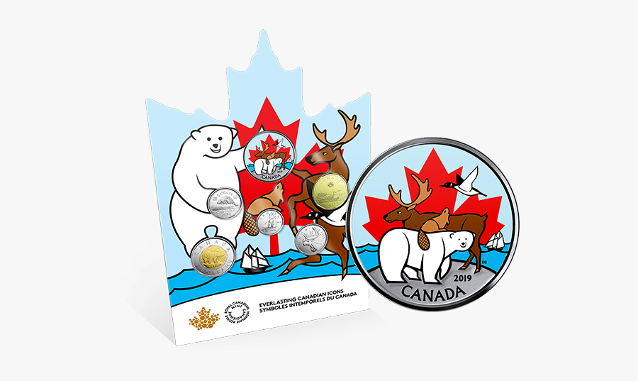 Canadian Circulation Coin Set Everlasting Canadian, Transparent Clipart