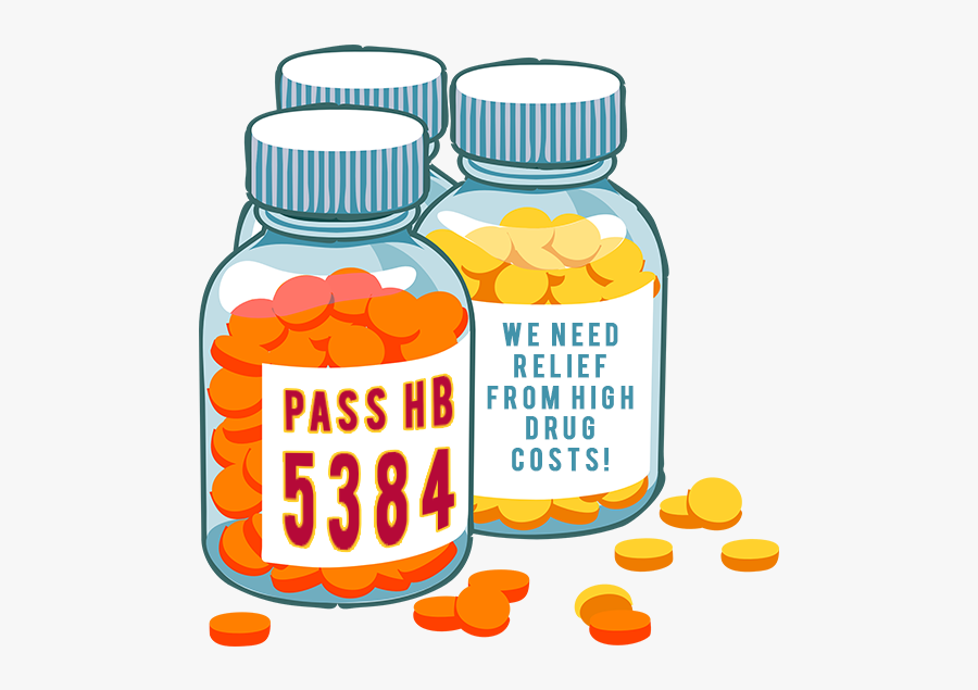 Just The Pills With Label - Pills Clipart, Transparent Clipart